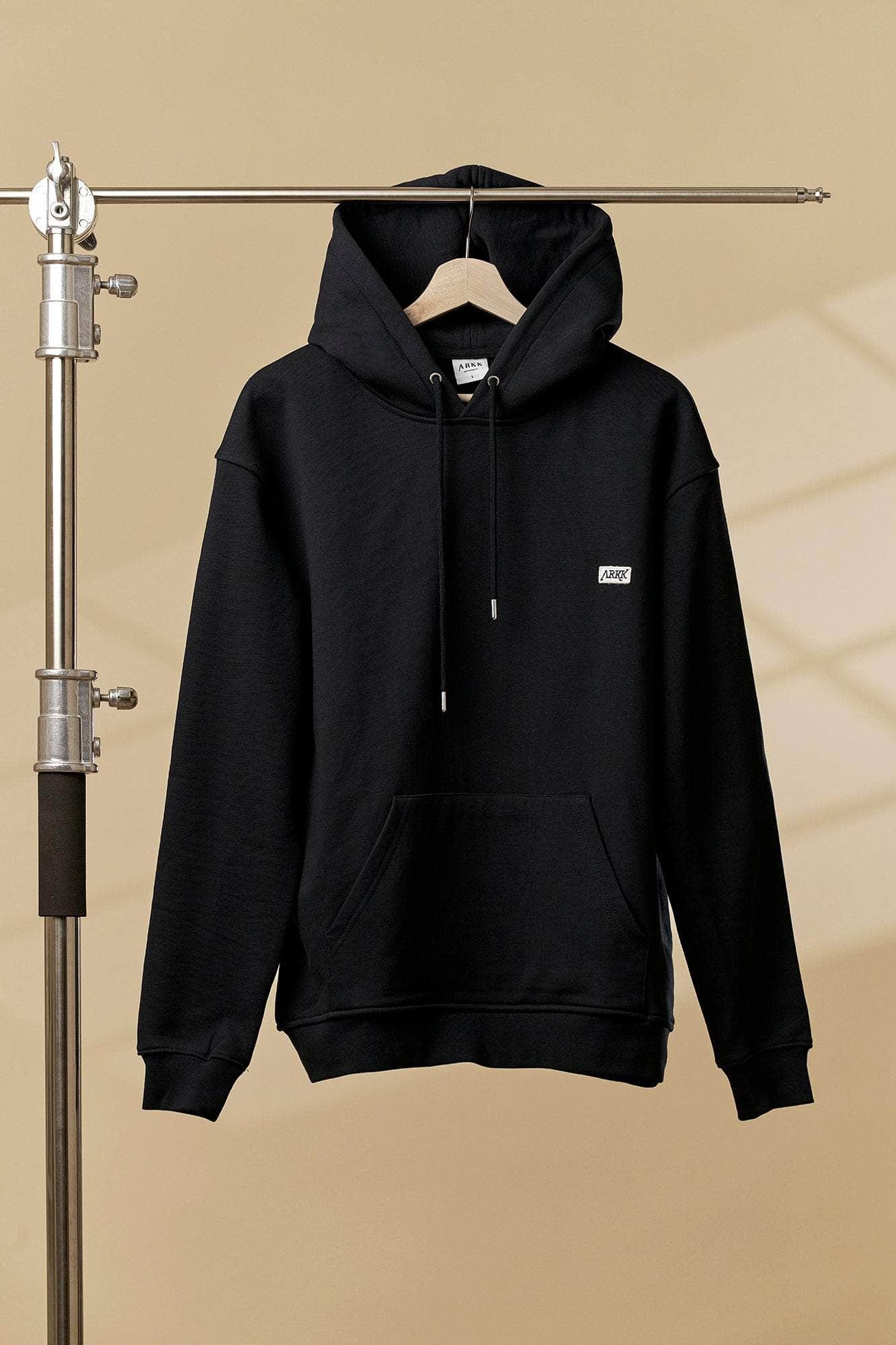 ARKK Apparel ARKK Box Logo Hoodie | Black Hoodie